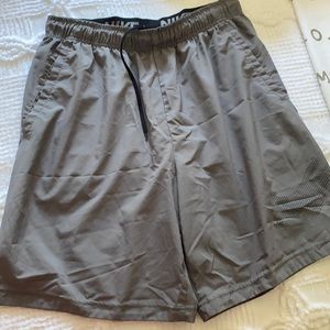 Gray Nike dry fit shorts